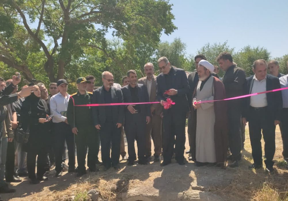 تحول دانش‌بنیان در مدیریت منابع آبی آذربایجان‌شرقی؛ بهره‌برداری از بزرگترین طرح «بتن‌پارچه‌ای» کشور در مرند