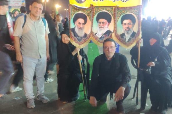 پیام حفاظت از طبیعت را در مسیر پیاده‌روی اربعین ترویج کردند