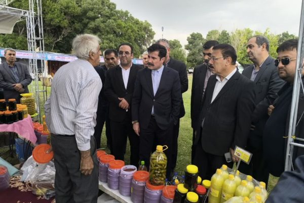 جشنواره عسل و لبنیات سراب با حضور معاون رئیس‌جمهور برگزار شد