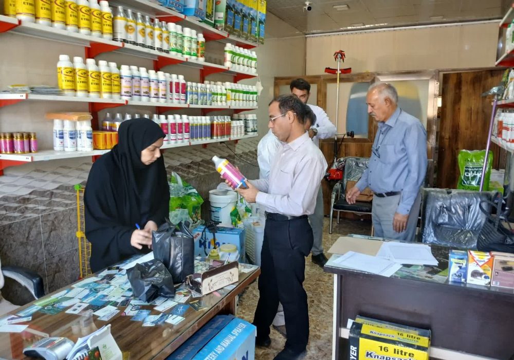 آغاز مانور سراسری کنترل واحدهای عرضه‌کننده آفت‌کش‌های کشاورزی در آذربایجان شرقی