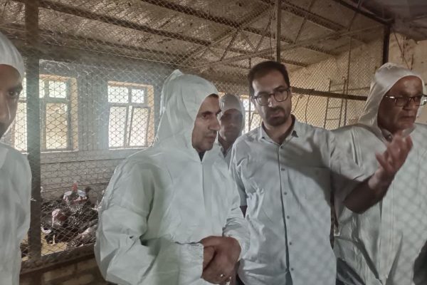 بر ارتقای استانداردهای بیوسکیوریتی در مرکز تحقیقاتی بوقلمون تاتار