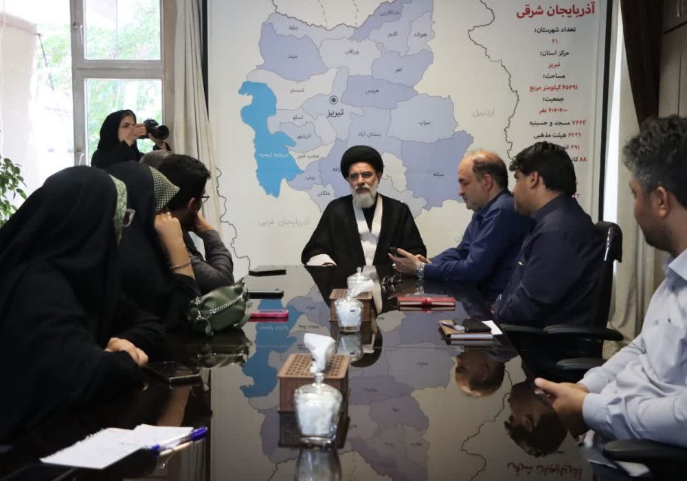 با اعضای خبرگزاری مهر آذربایجان شرقی